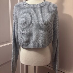 Garage Cropped Sweater, Size Medium